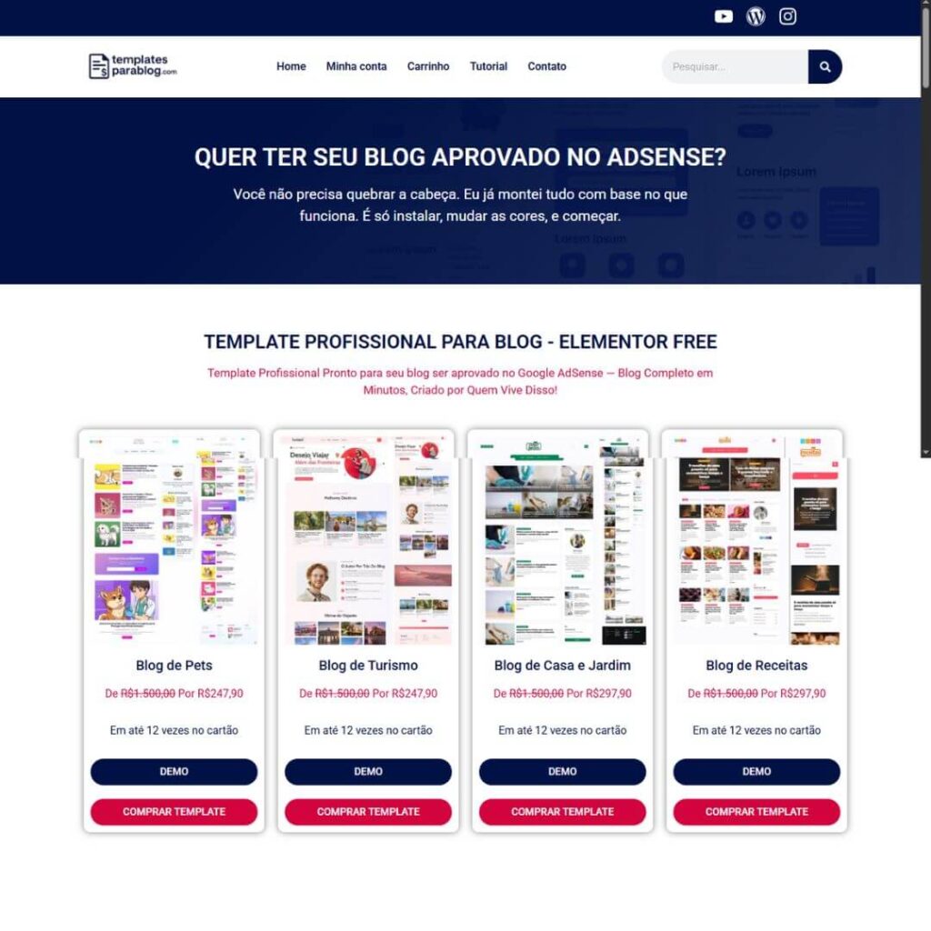 templates para blog