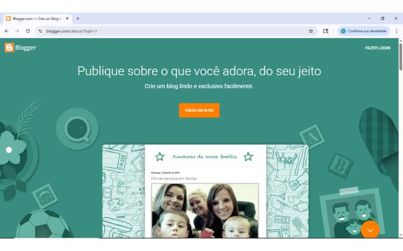 Como Criar um Blog Grátis no Blogger