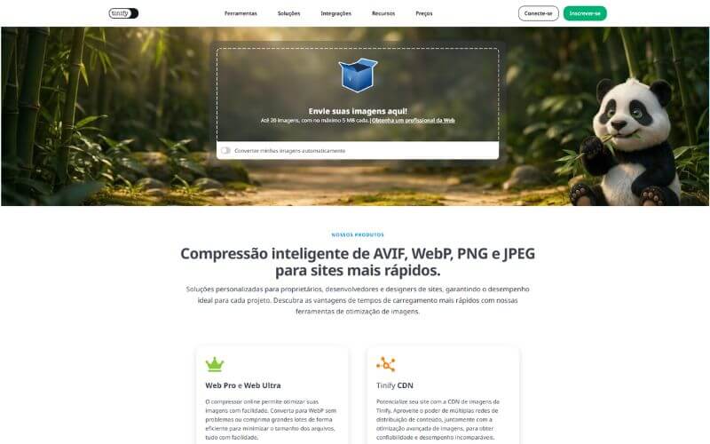 ferramentas gratuitas de otimização de imagens